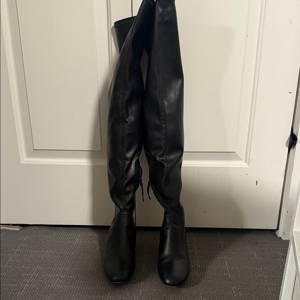 Rebecca Minkoff Black Over-the-Knee Boots
